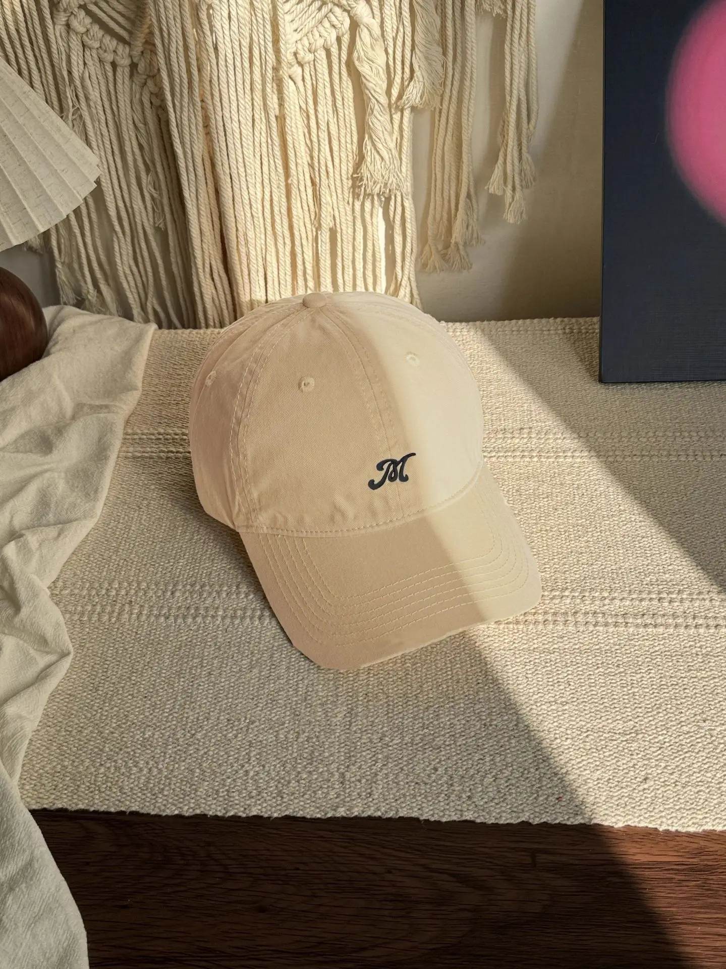 Red Baseball Cap Men Large Head Circumference Duckbill Sun Hat - Image 2