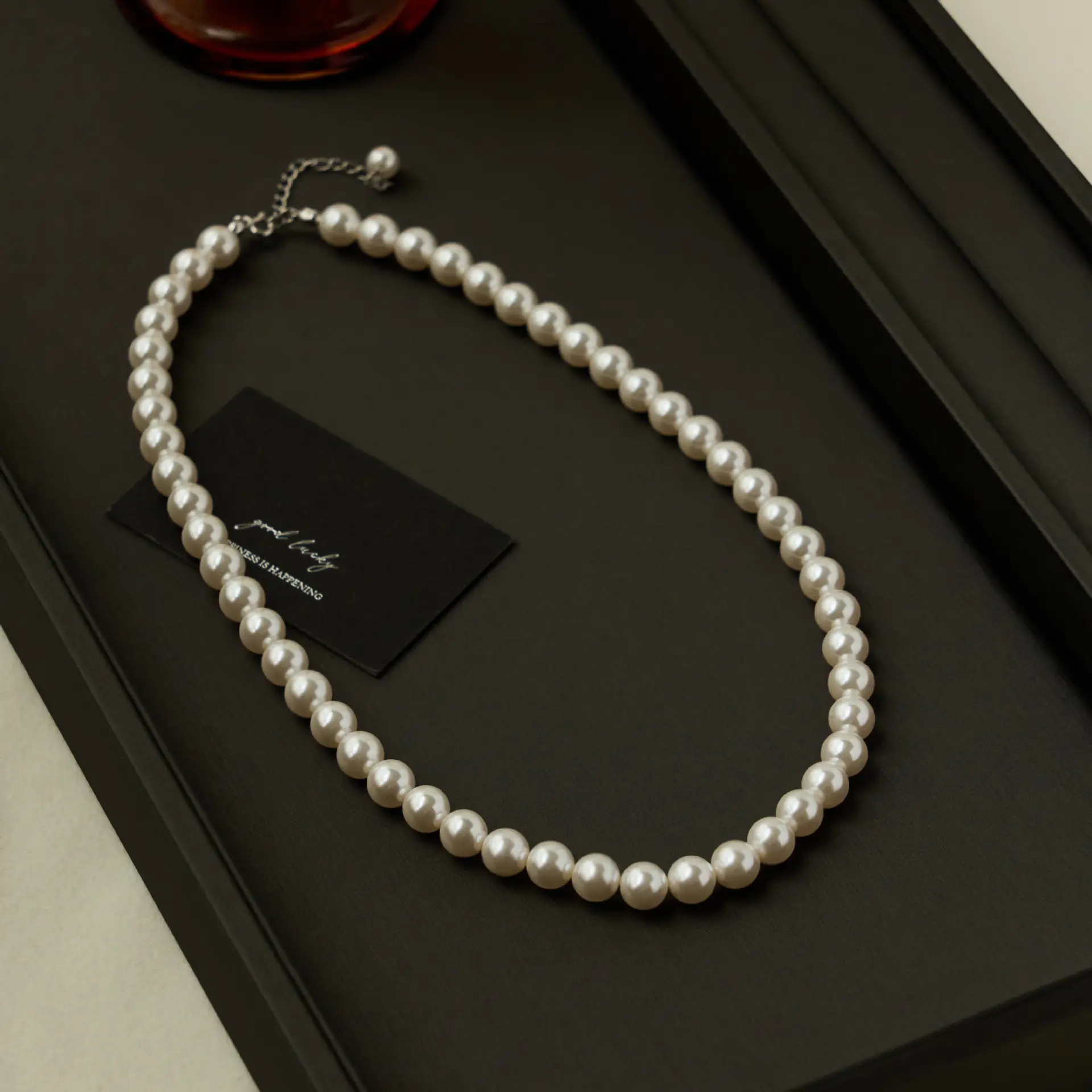 925 Sterling Silver Pearl Necklace for Women — feature 13