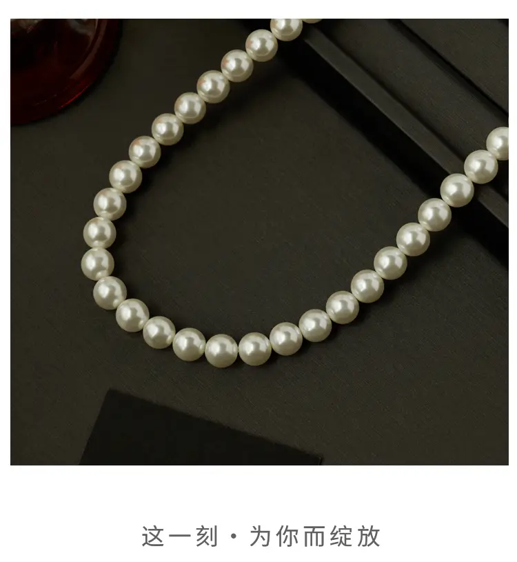 925 Sterling Silver Pearl Necklace for Women — feature 15