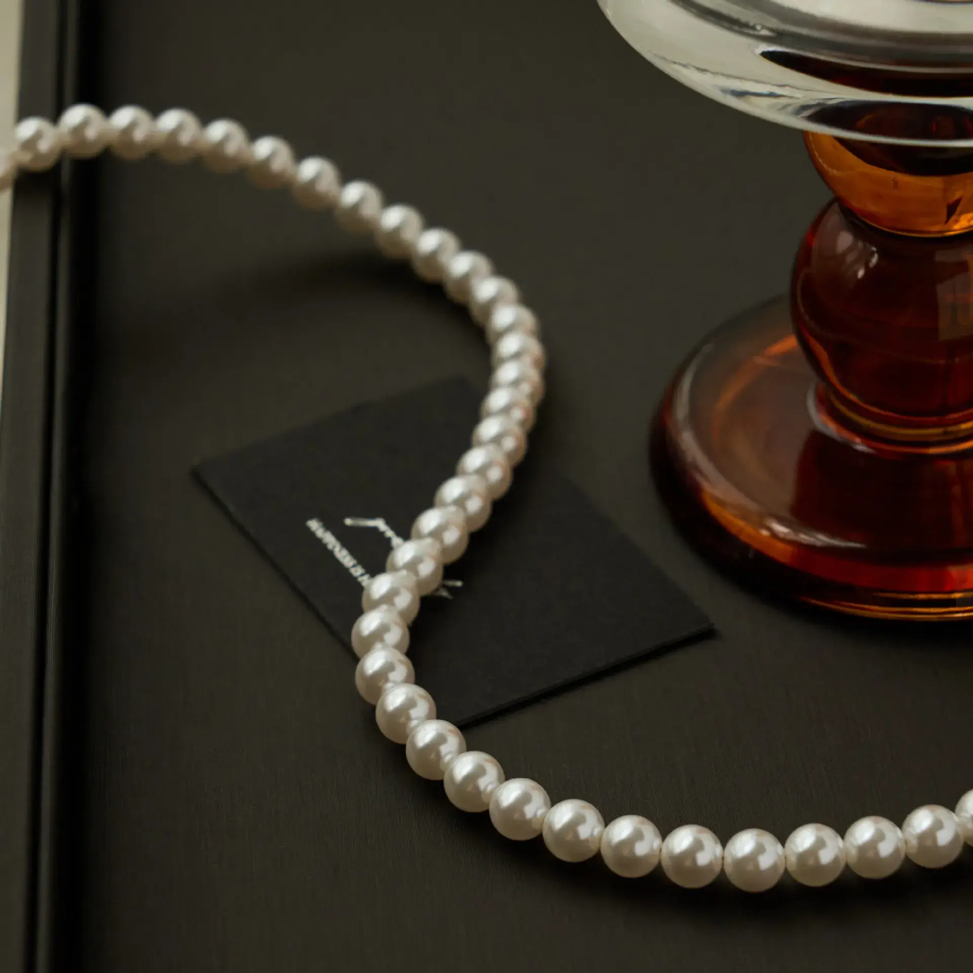 925 Sterling Silver Pearl Necklace for Women - Image 4