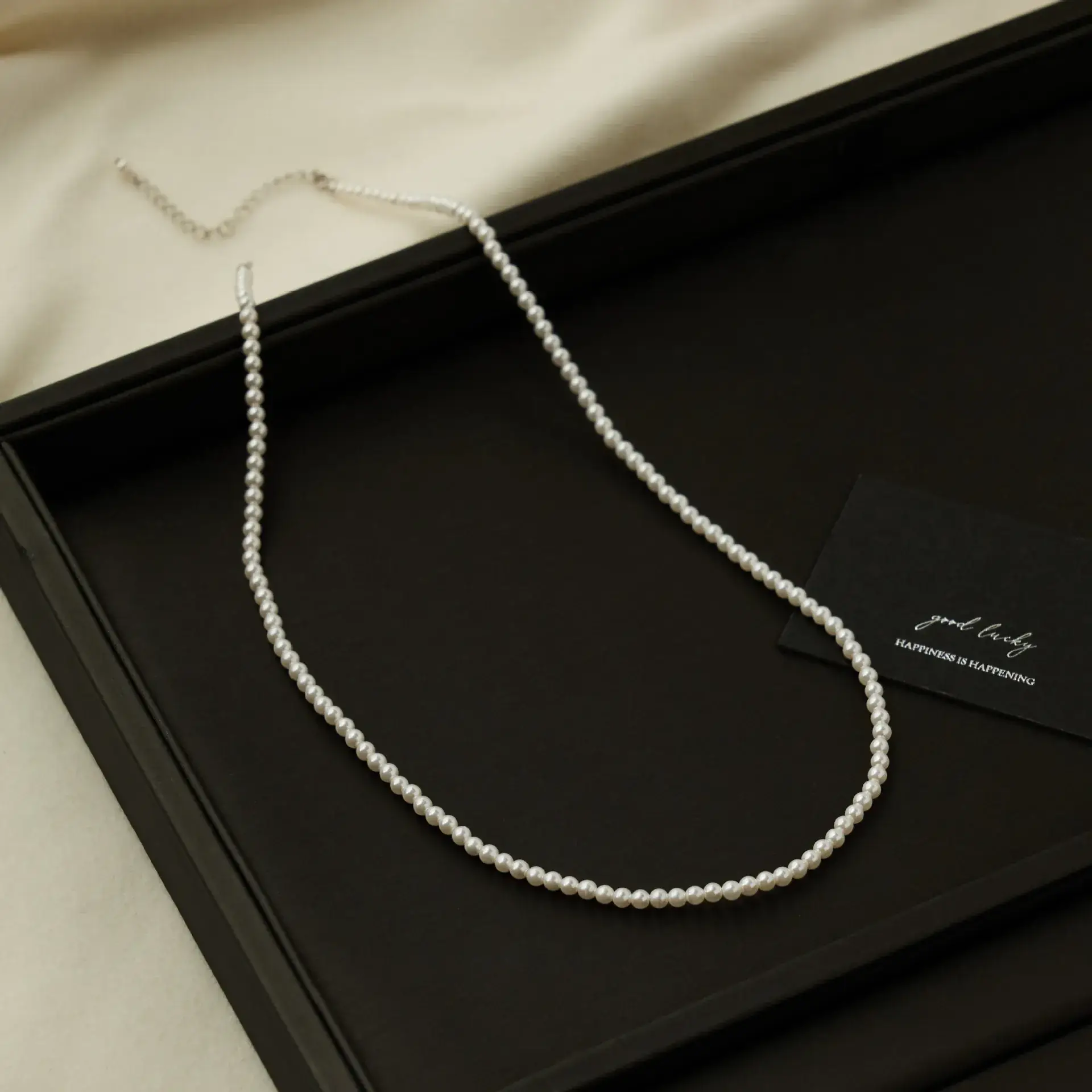 925 Sterling Silver Pearl Necklace for Women - Image 6