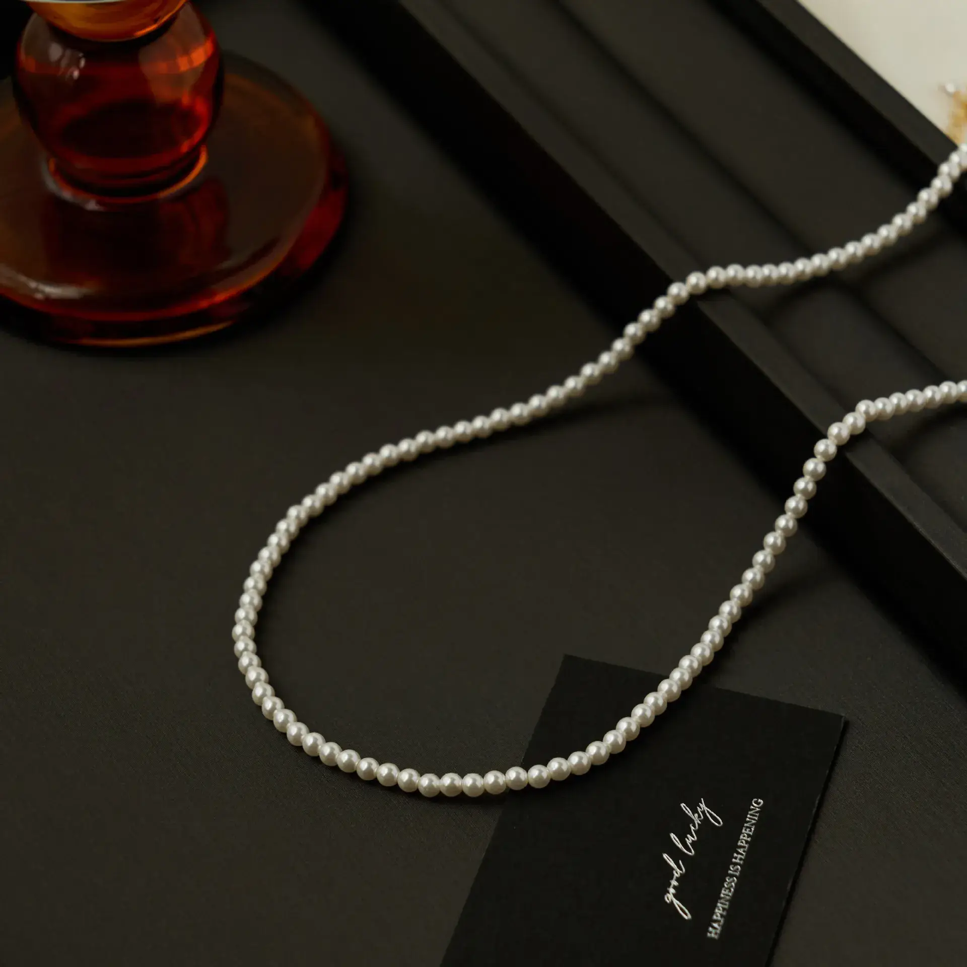 925 Sterling Silver Pearl Necklace for Women - Image 7