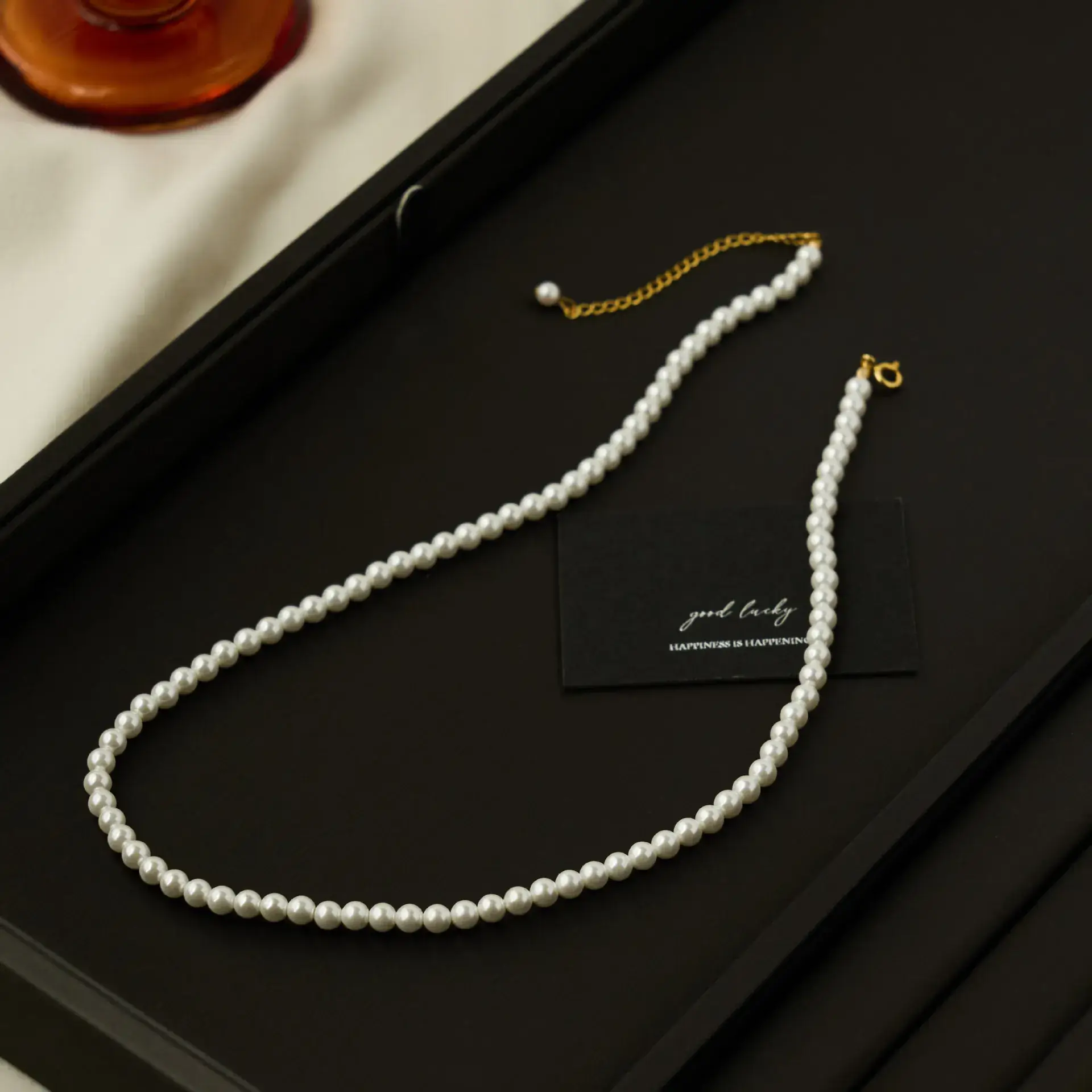 925 Sterling Silver Pearl Necklace for Women - Image 9