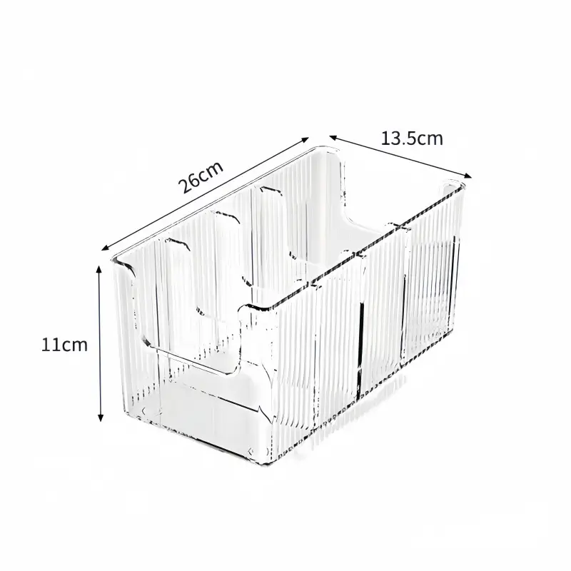 Transparent Acrylic Belt Storage Box for Wardrobe Drawer - Image 7