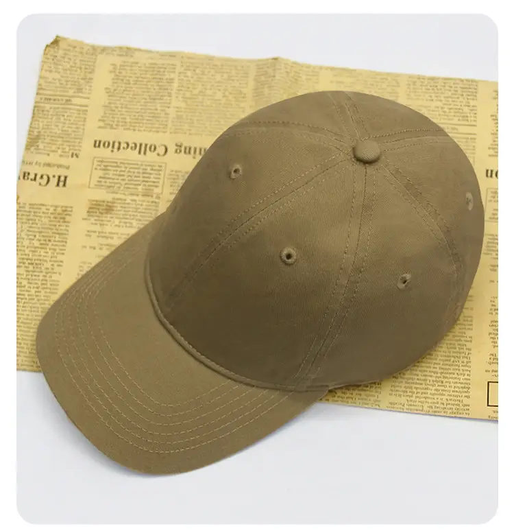 Olive Green Men Sun Cap Spring Summer — feature 4