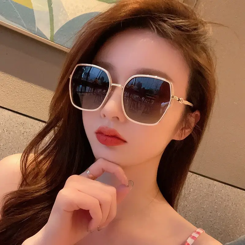 New Style Large Frame UV Protective Sunglasses for Women — feature 1