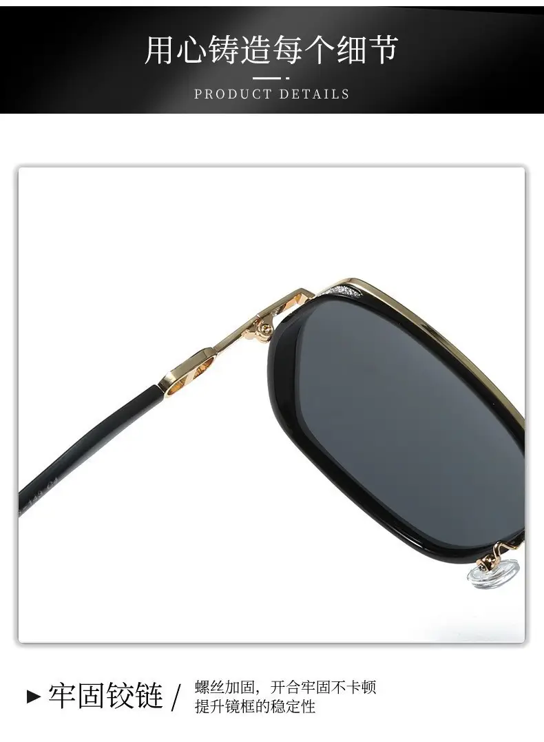 New Style Large Frame UV Protective Sunglasses for Women — feature 10