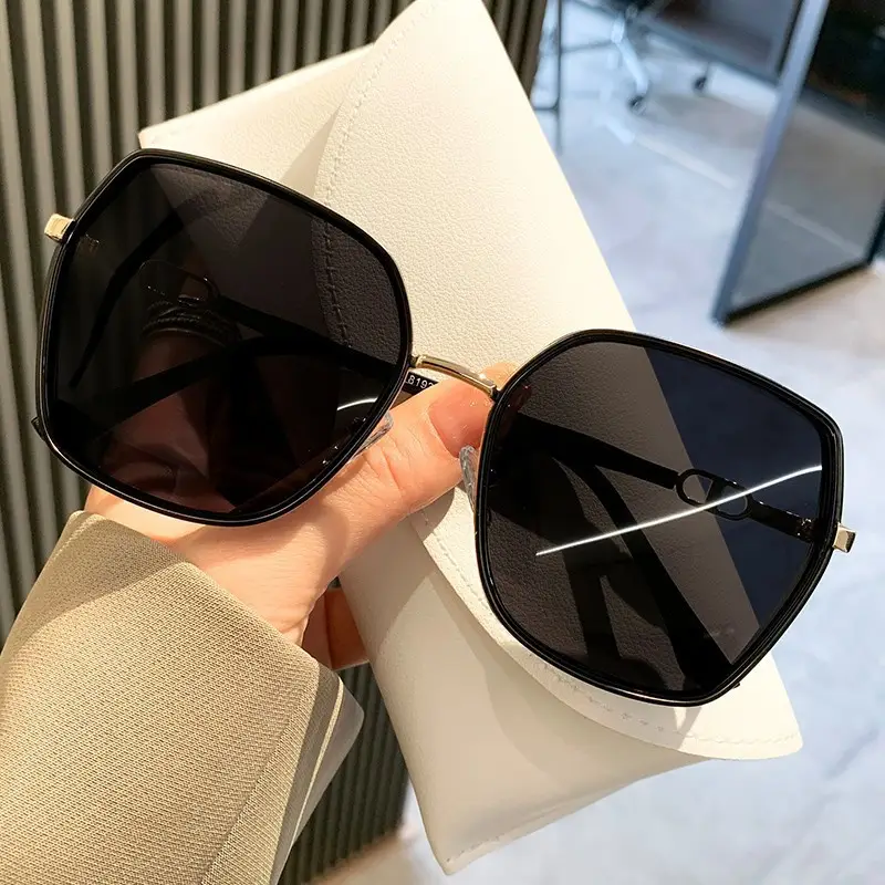 New Style Large Frame UV Protective Sunglasses for Women - Image 3