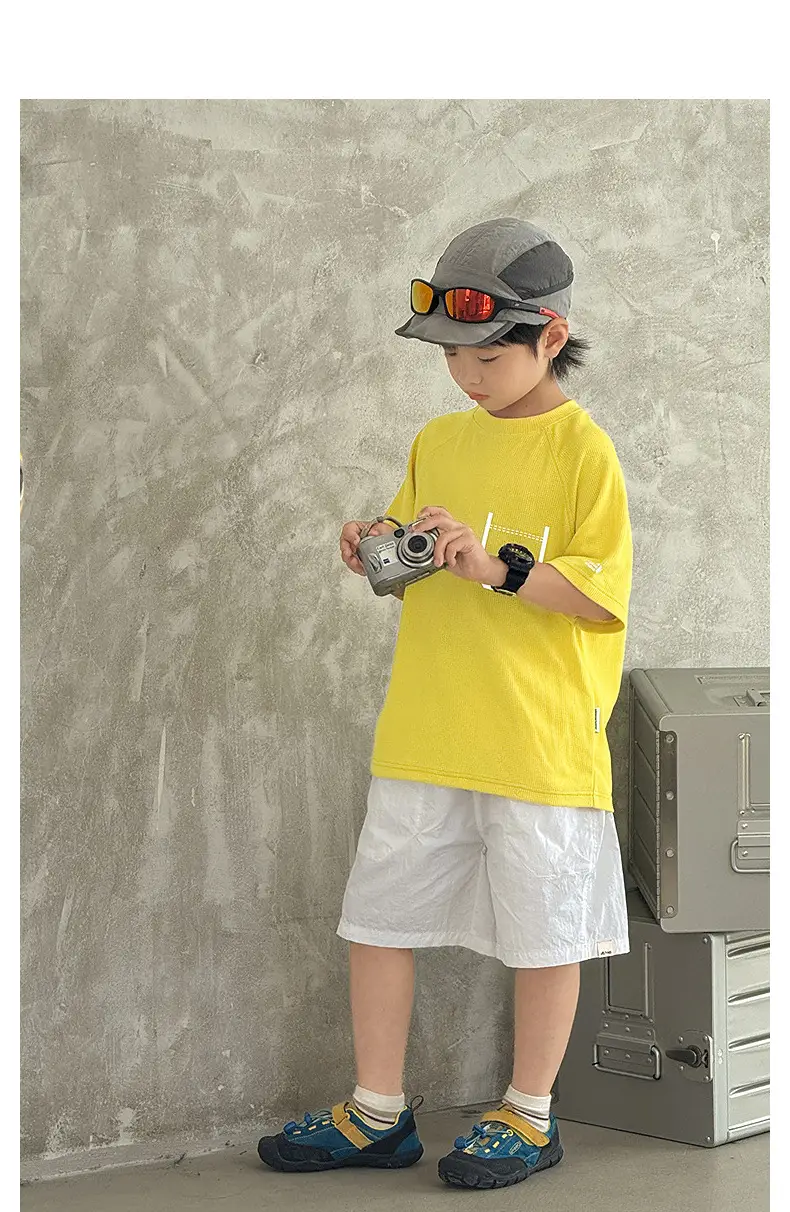 Zhenpinxuan Kids Sports T-Shirt Light Blue 2025 — feature 25