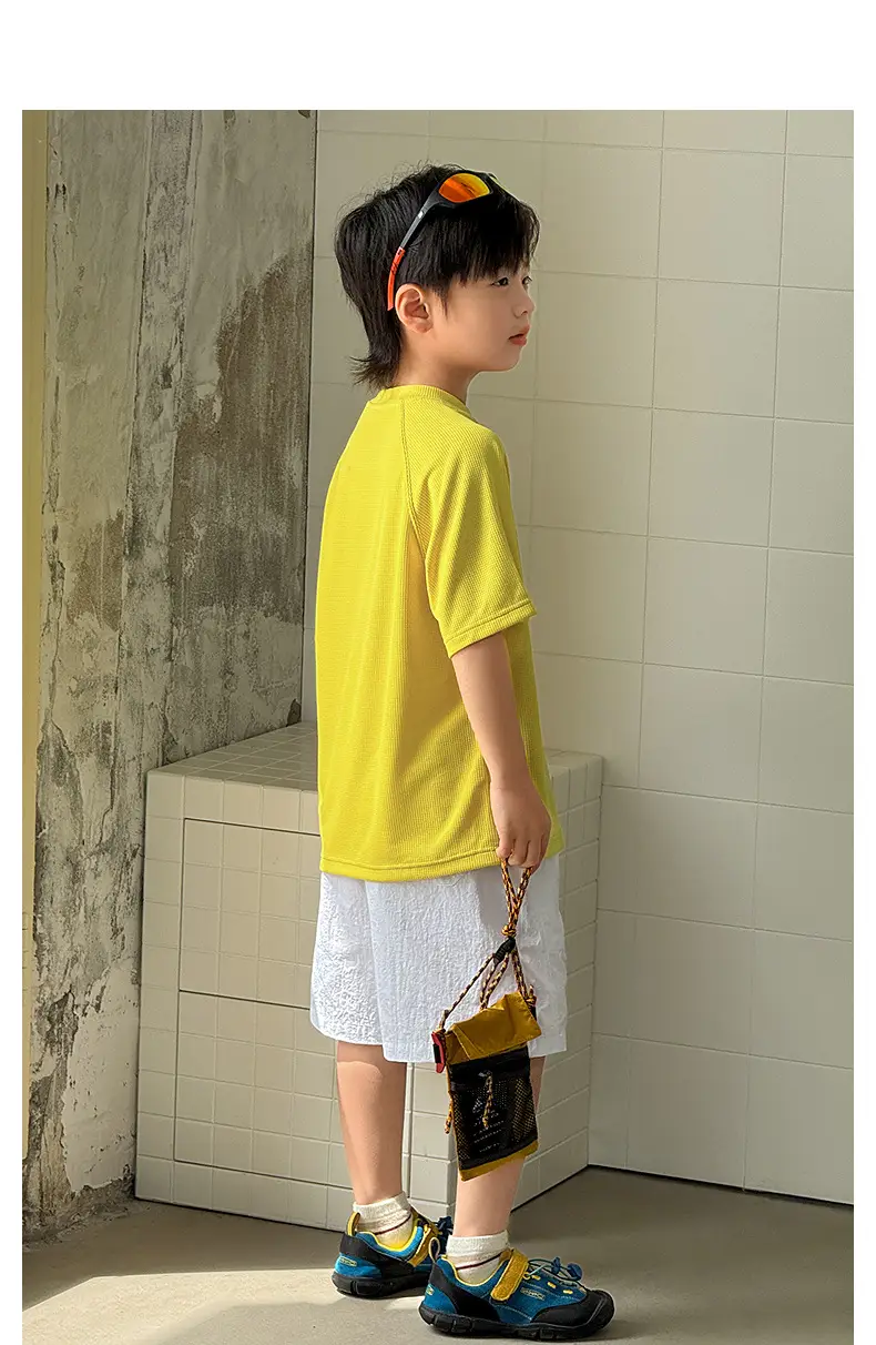 Zhenpinxuan Kids Sports T-Shirt Light Blue 2025 — feature 28