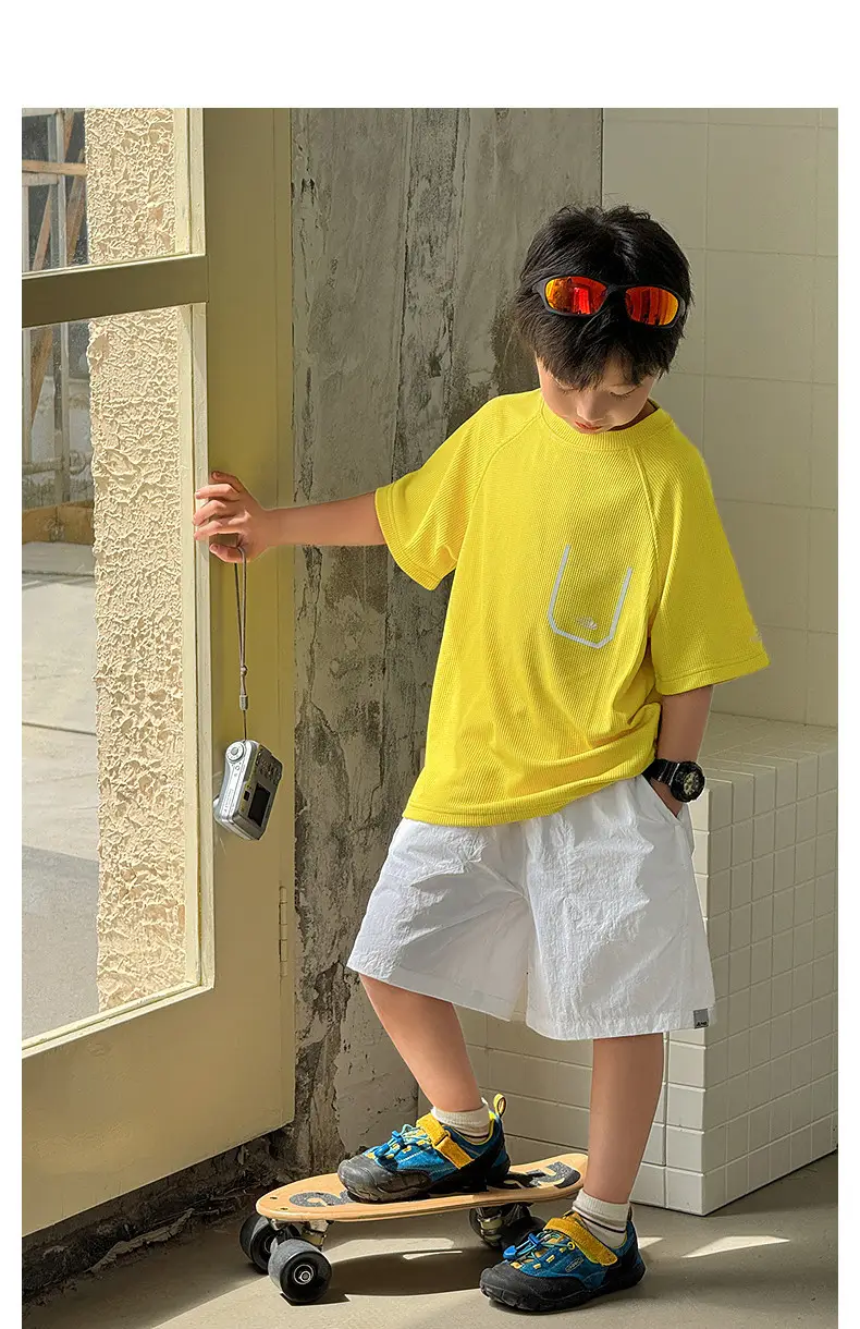 Zhenpinxuan Kids Sports T-Shirt Light Blue 2025 — feature 30