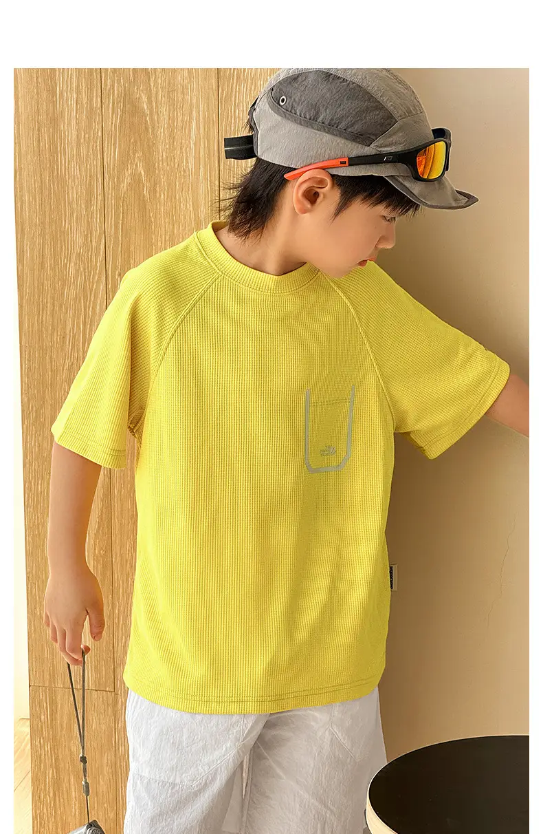 Zhenpinxuan Kids Sports T-Shirt Light Blue 2025 — feature 31