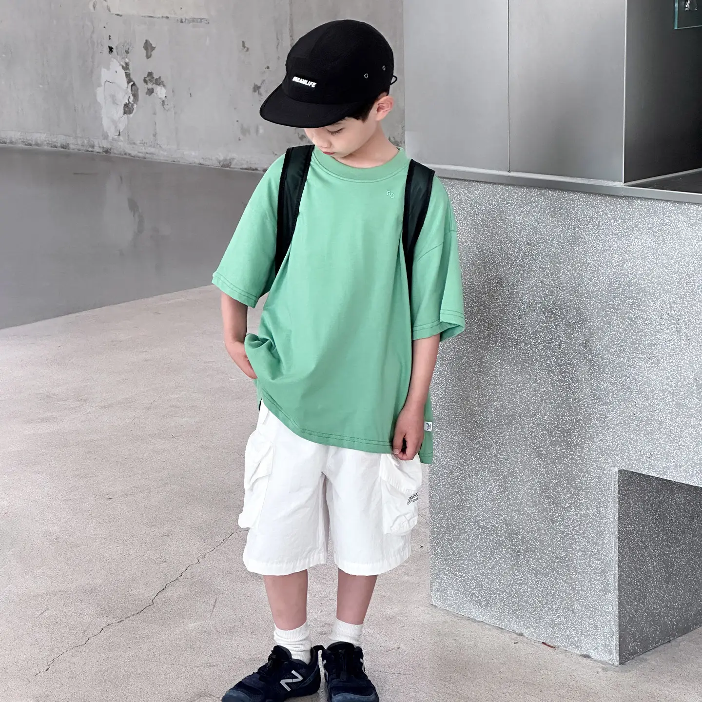 Kids Red T-Shirt Short Sleeve 2026 Summer Boys - Image 2