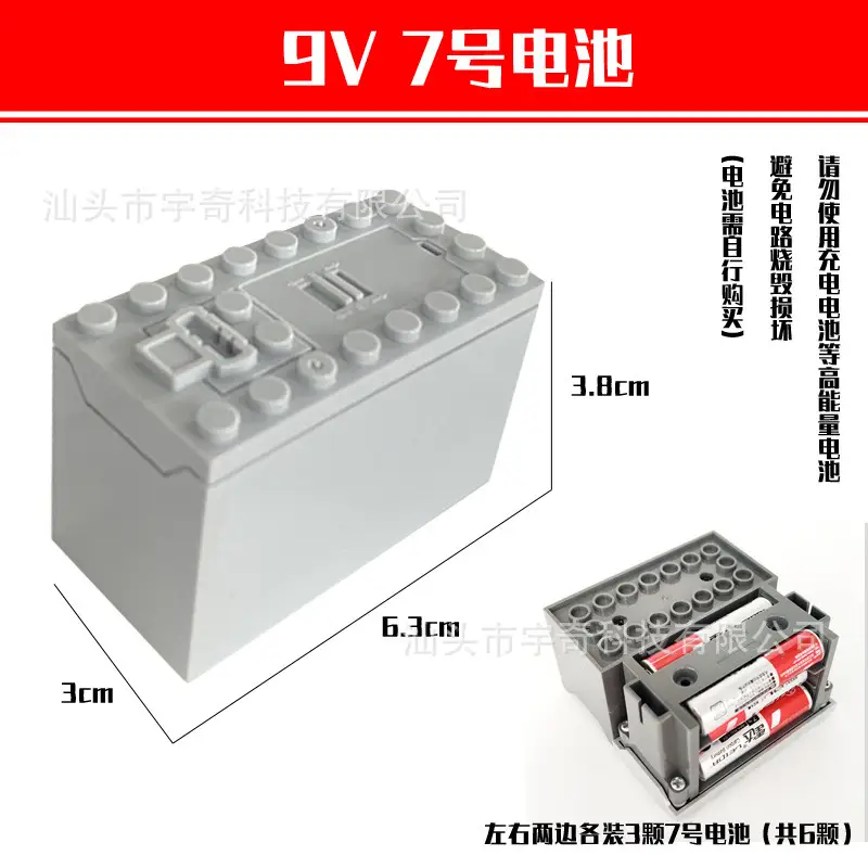 Compatible with Lego Ev3 Building Block Toy Motor Power Motor Mechanical Set Moc Plug-In Pf Technology Spare Parts Set