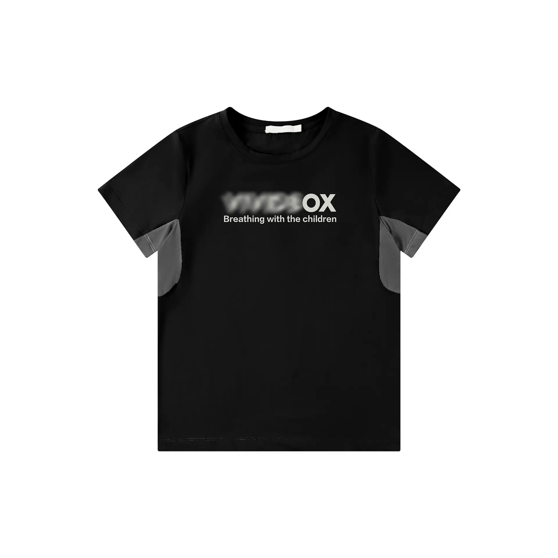 Girls Cotton T-Shirt Light Green Short Sleeve Sports Wear - Image 3