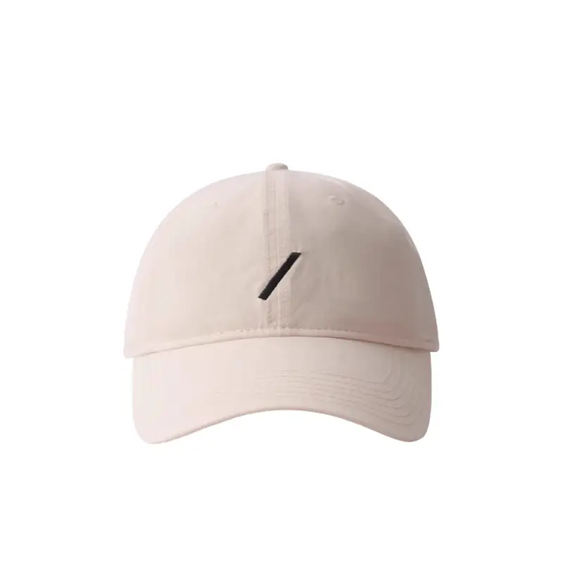 Women Red Baseball Cap Wide Brim Sunshade - Image 11