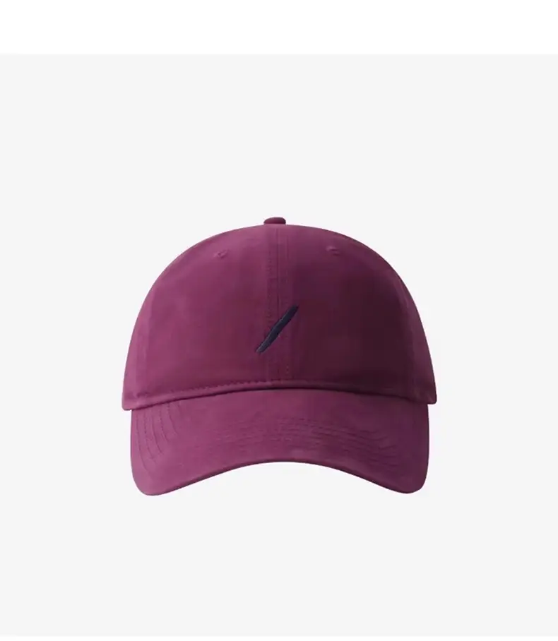 Women Red Baseball Cap Wide Brim Sunshade — feature 14