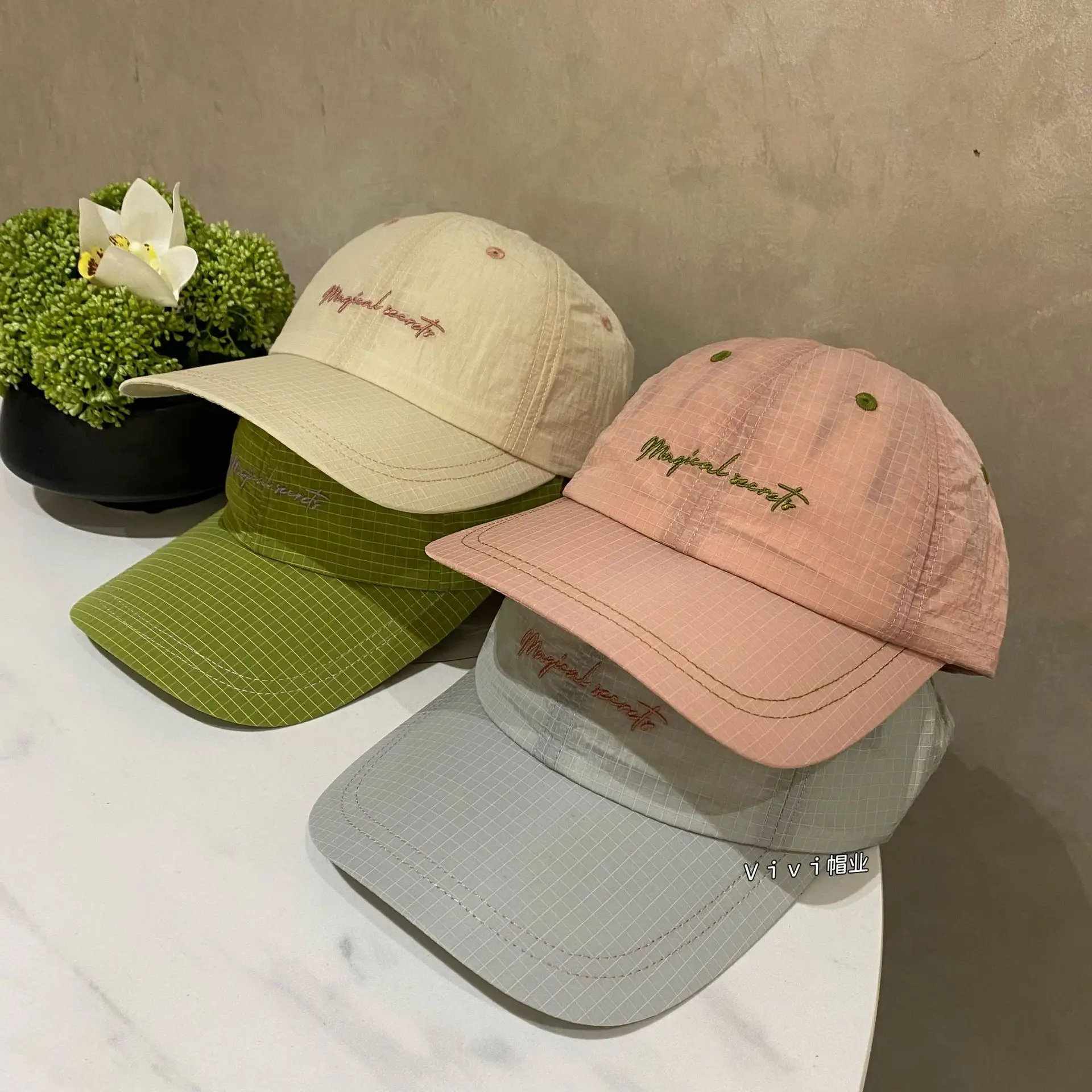Japanese-Style Black Baseball Cap for Women Summer Letter Logo - Image 7