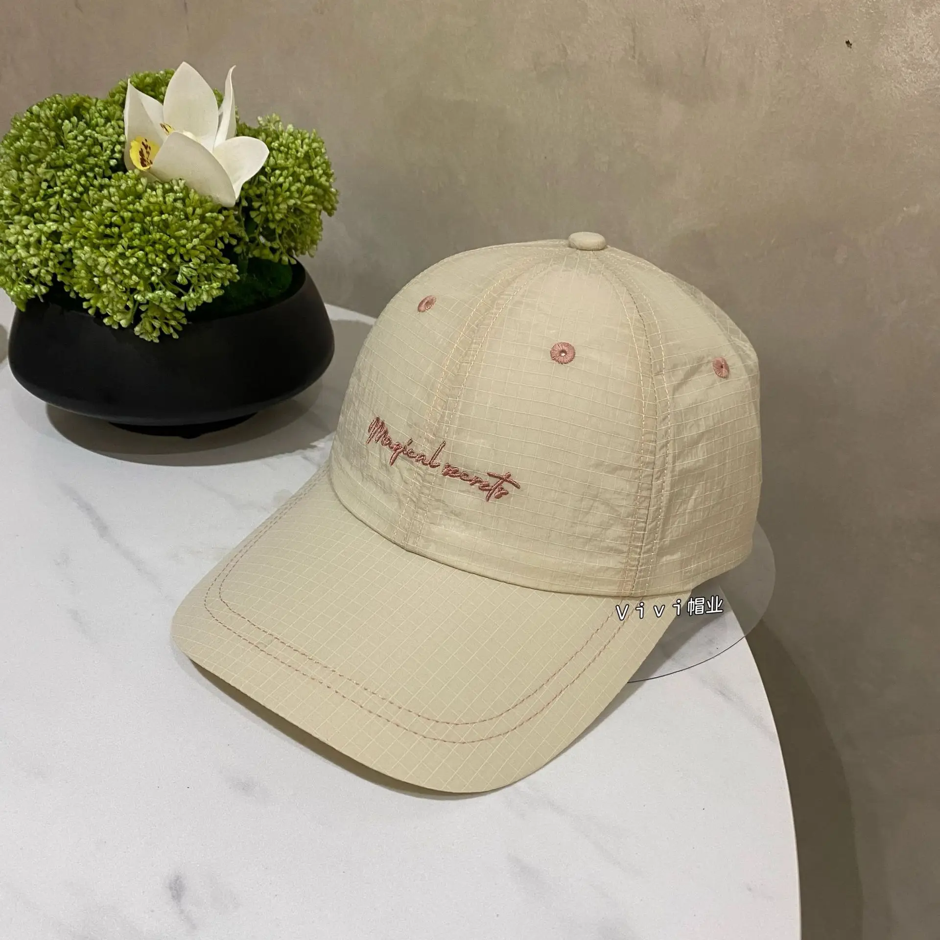 Japanese-Style Black Baseball Cap for Women Summer Letter Logo - Image 2
