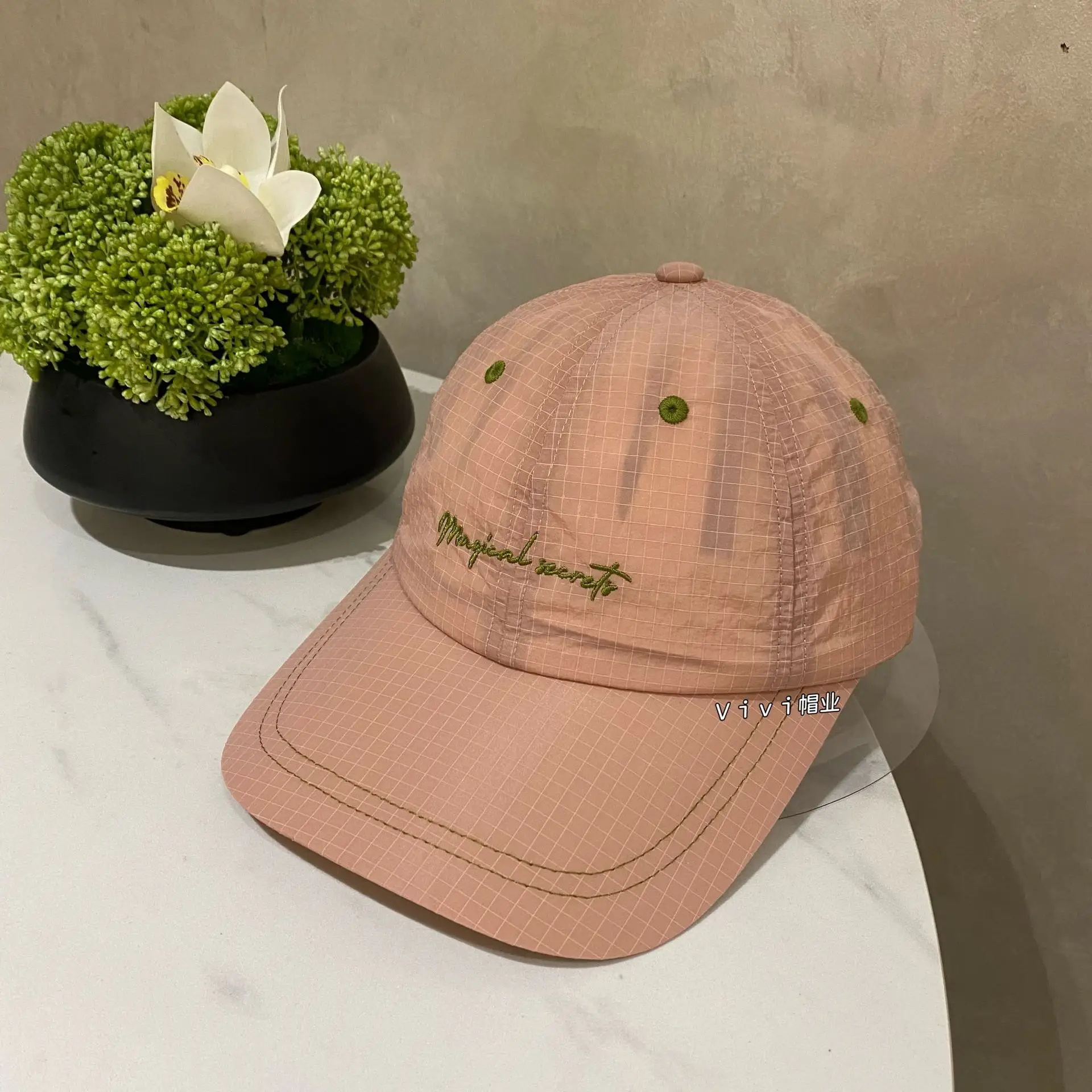 Japanese-Style Black Baseball Cap for Women Summer Letter Logo - Image 5
