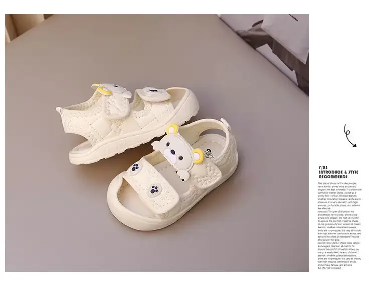 2025 New Summer Baby Sandals with Bear Ears — feature 11