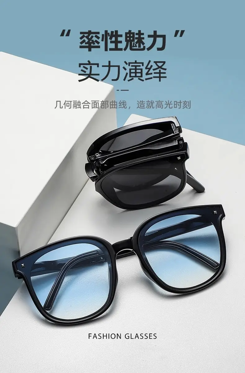 2026 Foldable Sunglasses UV Protection Black Women — feature 1