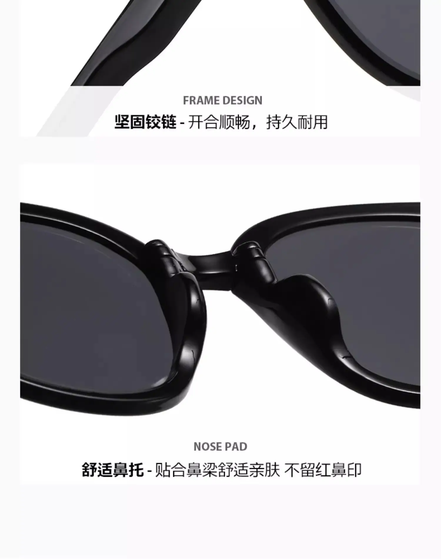 2026 Foldable Sunglasses UV Protection Black Women — feature 6