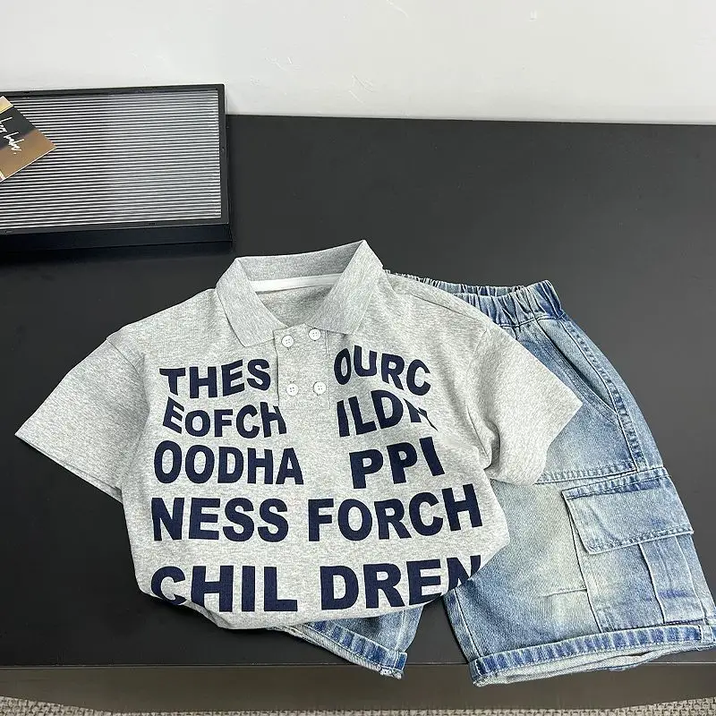 Boys T-Shirt Short Sleeve Polo Summer Wear 2025 — feature 3