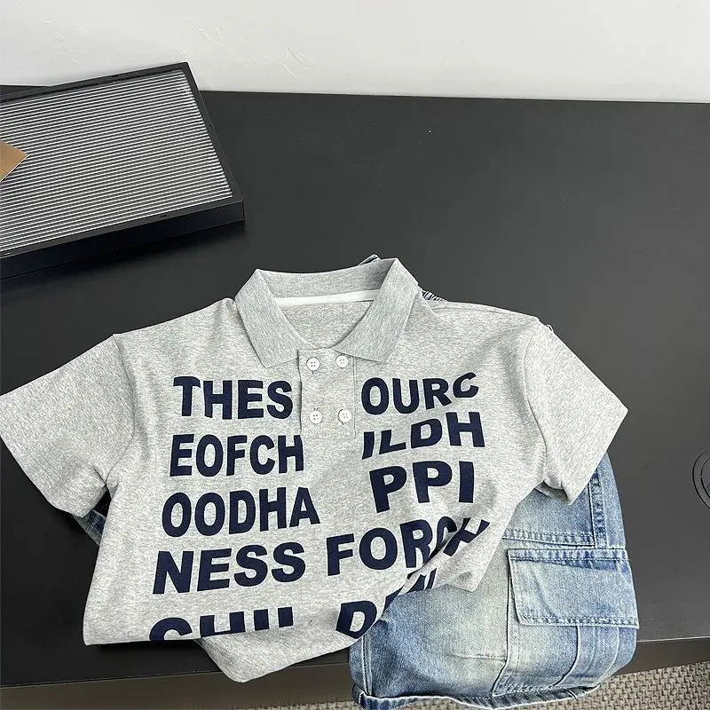 Boys T-Shirt Short Sleeve Polo Summer Wear 2025 — feature 5