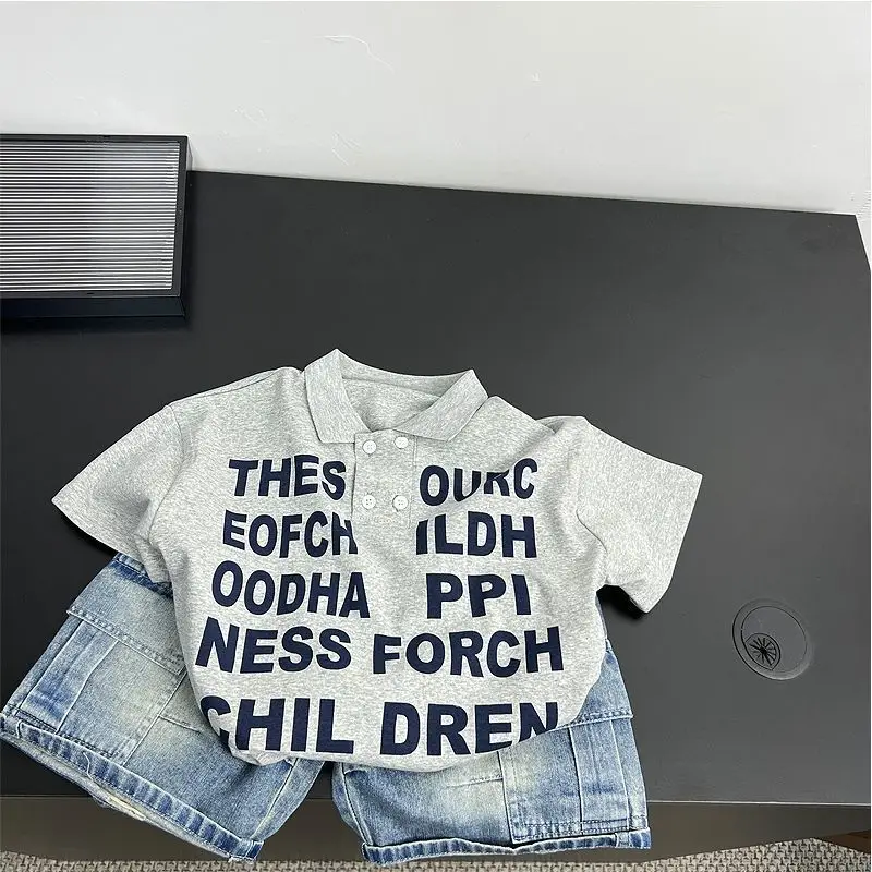 Boys T-Shirt Short Sleeve Polo Summer Wear 2025 — feature 6