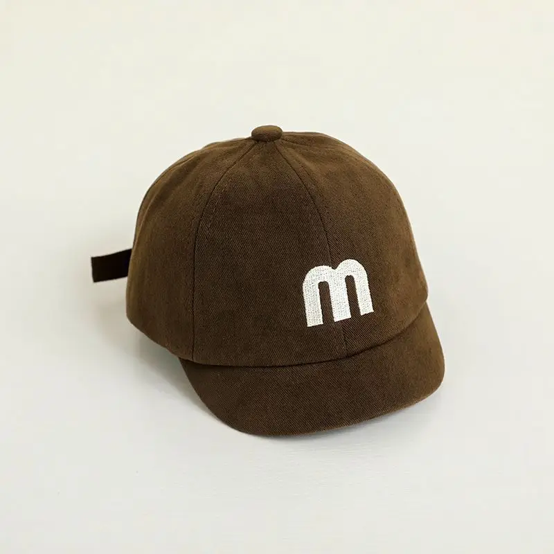 Baby Embroidered Baseball Cap Tan Spring Summer — feature 7