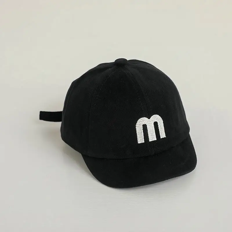 Baby Embroidered Baseball Cap Tan Spring Summer - Image 2