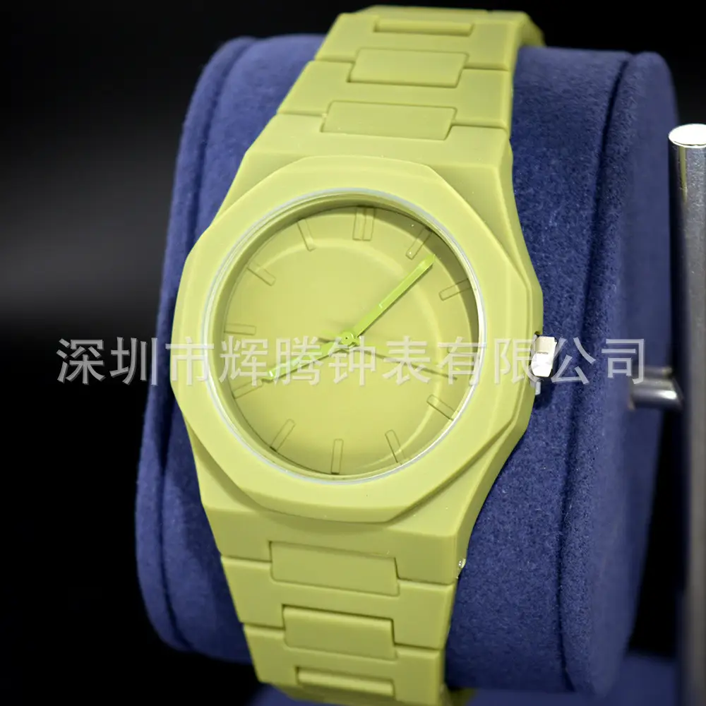 Green Butterfly Buckle Watch for Men Women — feature 3