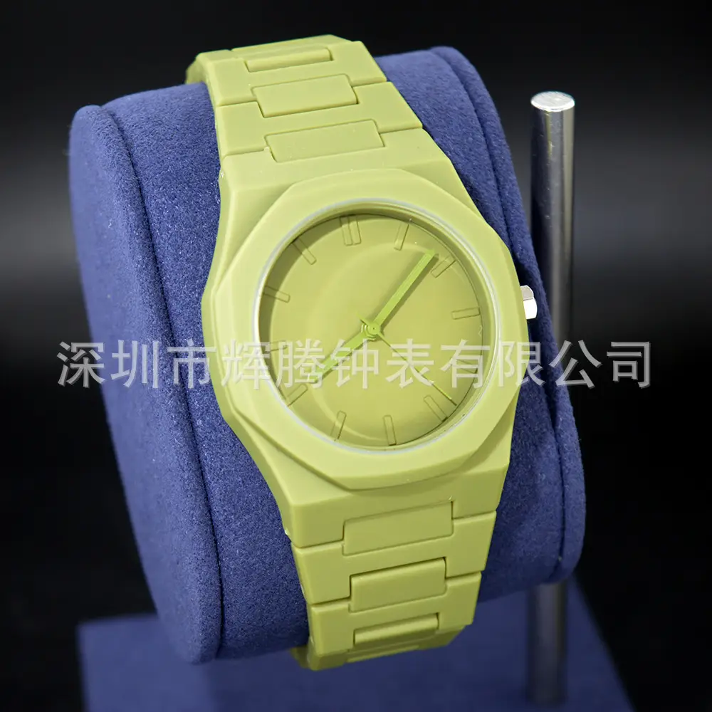 Green Butterfly Buckle Watch for Men Women — feature 4