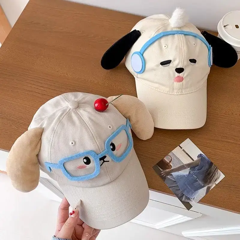 Japanese Style Cartoon Glasses Cap for Girls - Image 5