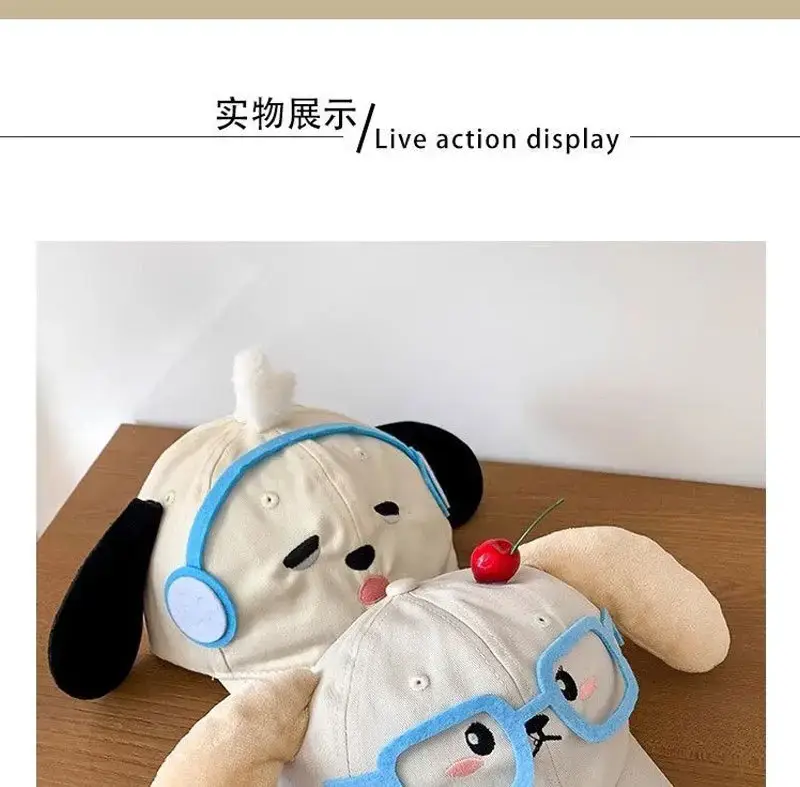 Japanese Style Cartoon Glasses Cap for Girls — feature 5