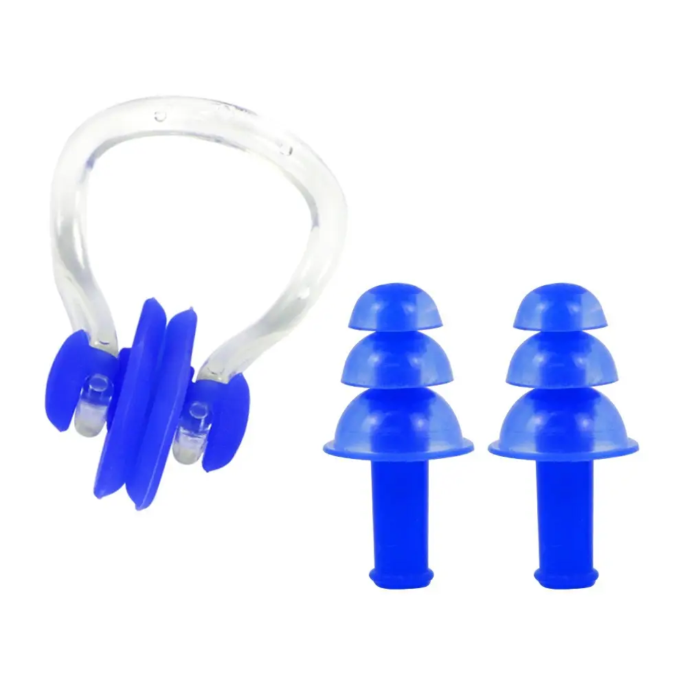 Silicone Boxed Nose Clip Earplug Set Swimming Equipment Supplies Children Adult Waterproof Earplugs Nose Clip Manufacturer Wholesale — feature 8