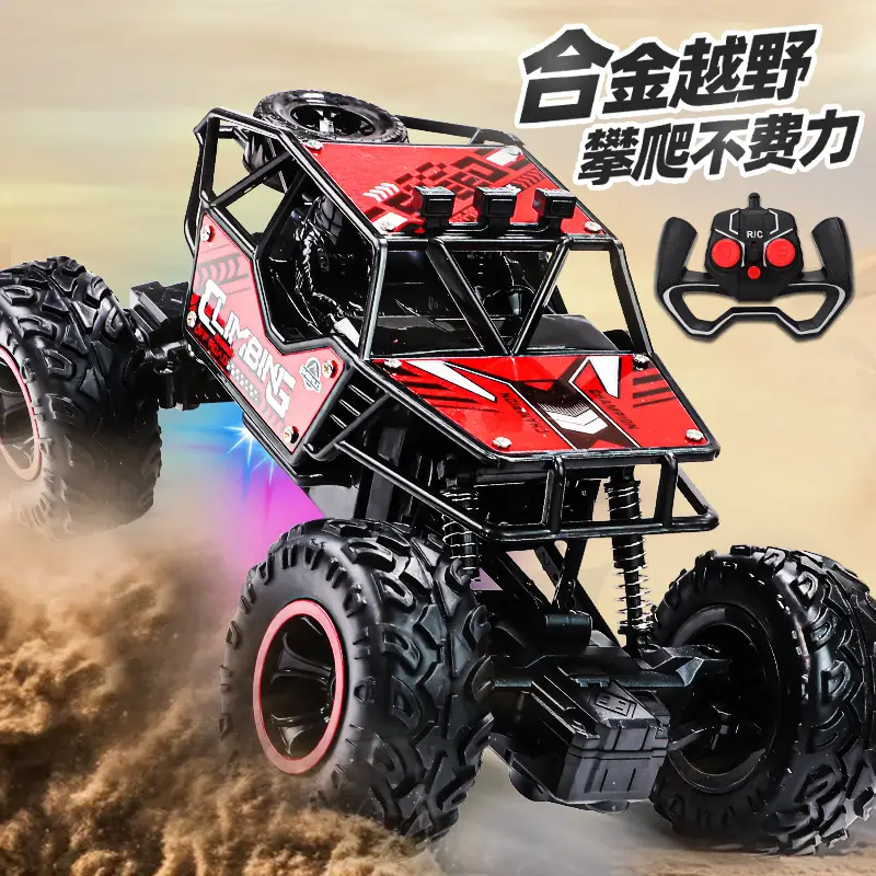 Factory Dropshipping Kidsren's Climbing Off-Road Vehicle Charging Remote Control 2.4g Remote Control Off-Road Toy Boy Racing