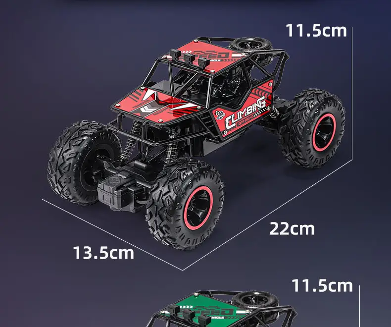 Factory Dropshipping Kidsren's Climbing Off-Road Vehicle Charging Remote Control 2.4g Remote Control Off-Road Toy Boy Racing — feature 16