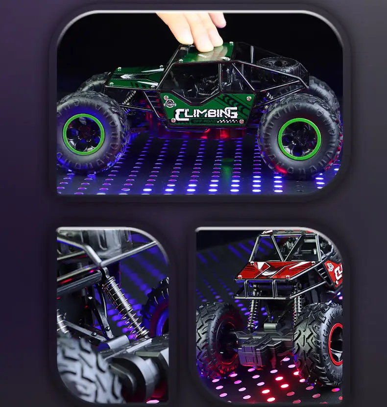 Factory Dropshipping Kidsren's Climbing Off-Road Vehicle Charging Remote Control 2.4g Remote Control Off-Road Toy Boy Racing — feature 18