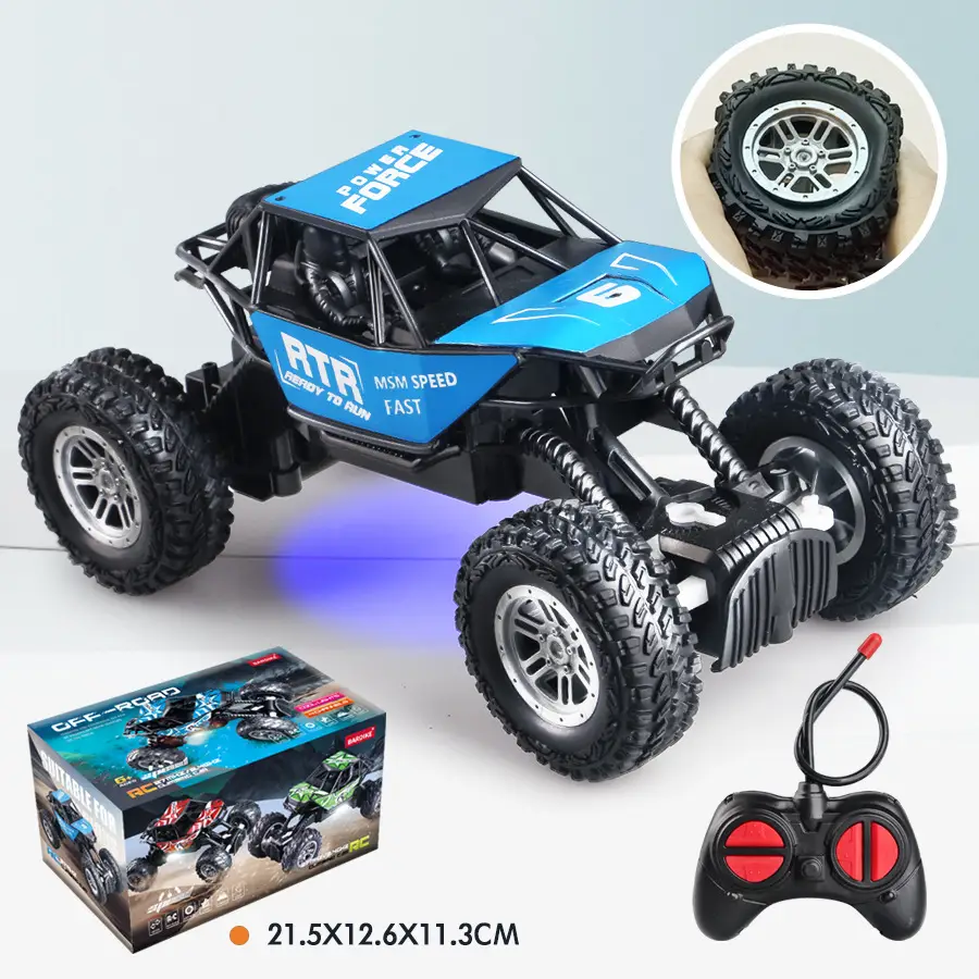 Factory Dropshipping Kidsren's Climbing Off-Road Vehicle Charging Remote Control 2.4g Remote Control Off-Road Toy Boy Racing