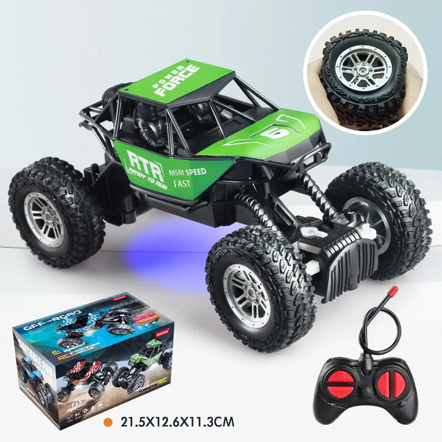 Factory Dropshipping Kidsren's Climbing Off-Road Vehicle Charging Remote Control 2.4g Remote Control Off-Road Toy Boy Racing