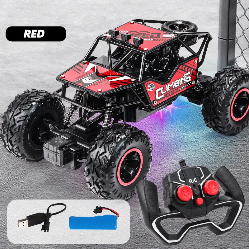 Factory Dropshipping Kidsren's Climbing Off-Road Vehicle Charging Remote Control 2.4g Remote Control Off-Road Toy Boy Racing