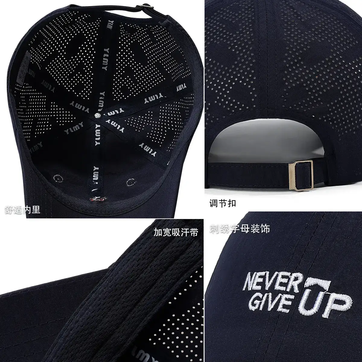 Mist Give Up Olive Green Baseball Cap - Image 13
