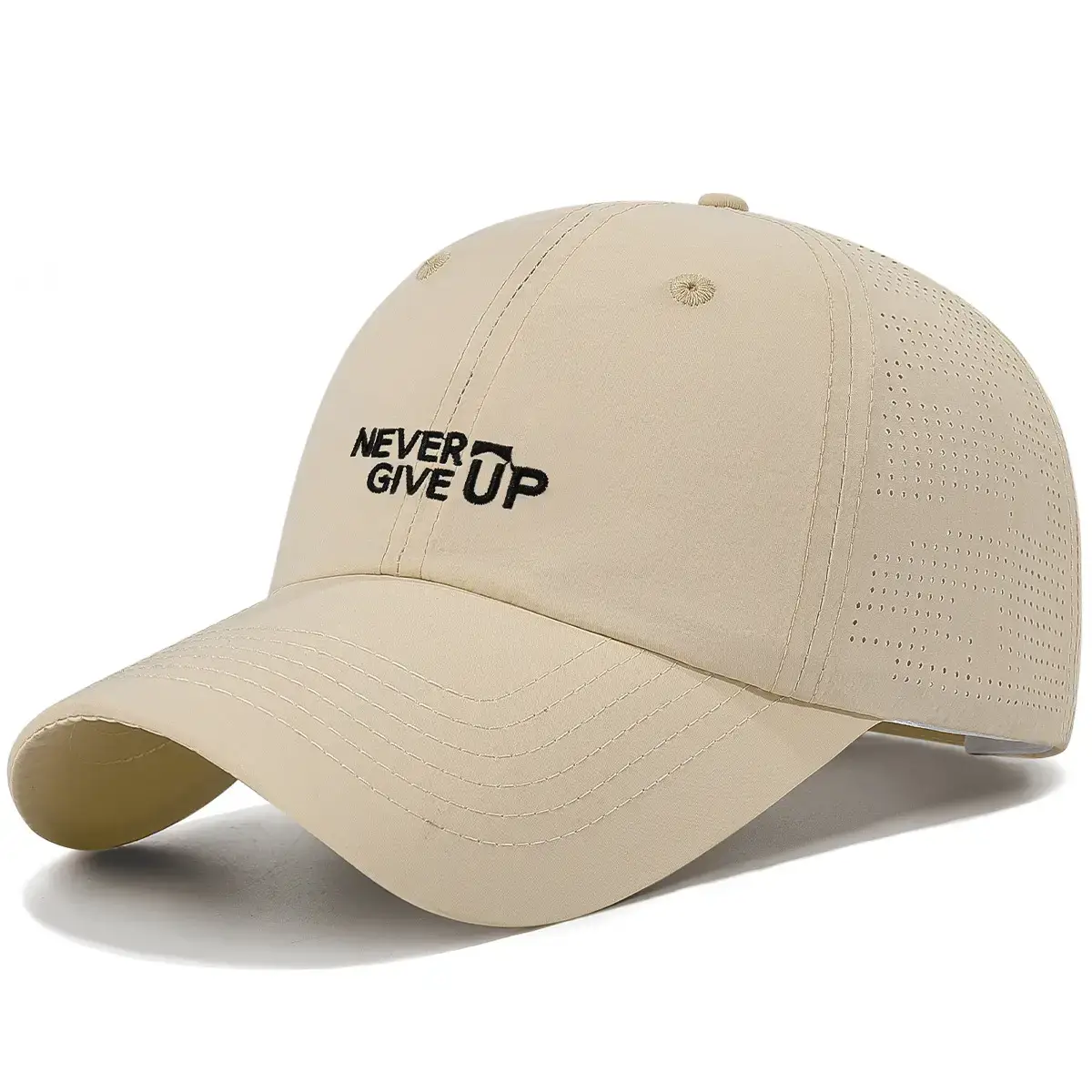 Mist Give Up Olive Green Baseball Cap - Image 5