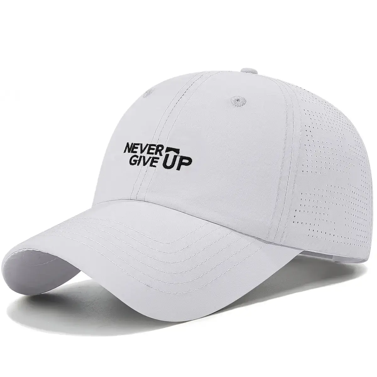 Mist Give Up Olive Green Baseball Cap - Image 7