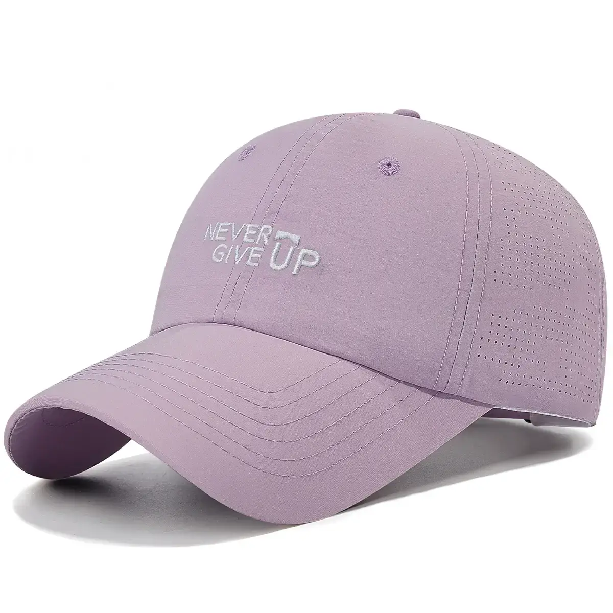 Mist Give Up Olive Green Baseball Cap - Image 8