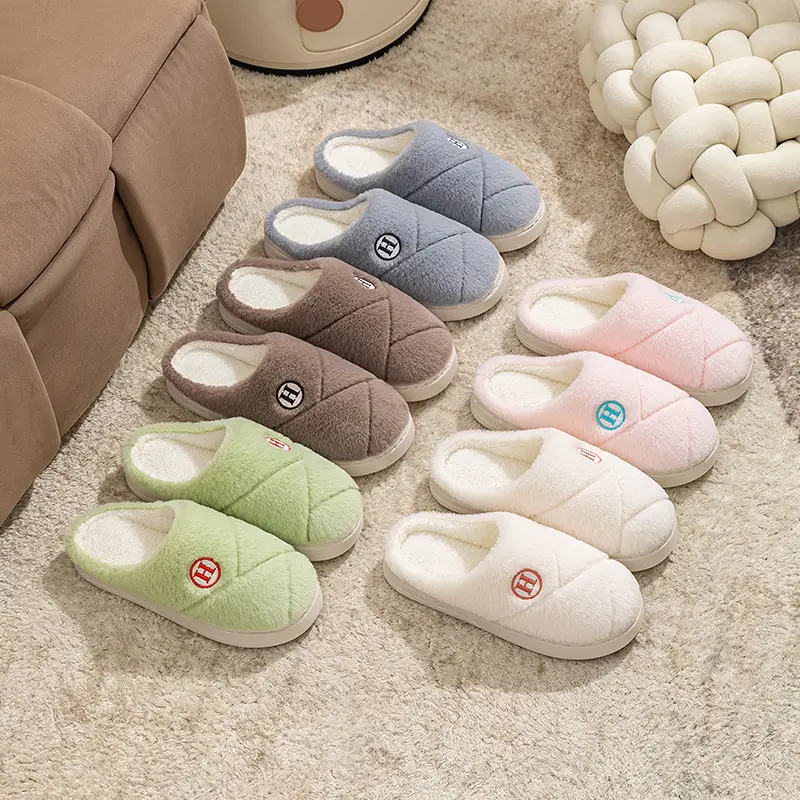 Women's Cotton Warm Slippers for Winter Indoor - Image 8