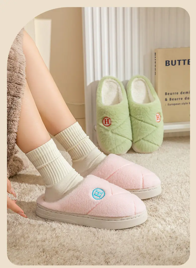 Women's Cotton Warm Slippers for Winter Indoor — feature 18