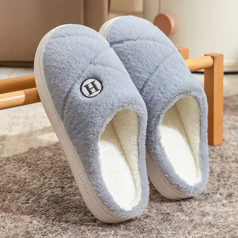 Women's Cotton Warm Slippers for Winter Indoor - Image 4